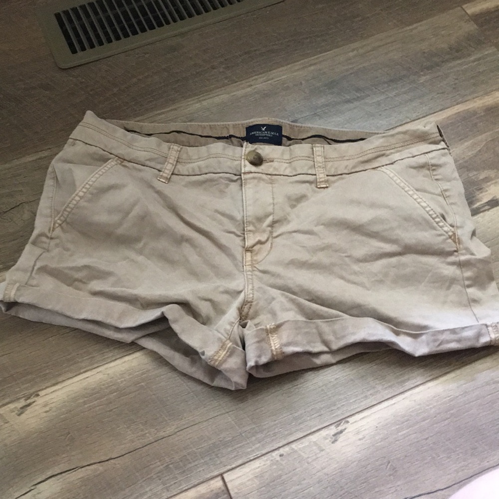 American Eagle Khaki Shorts